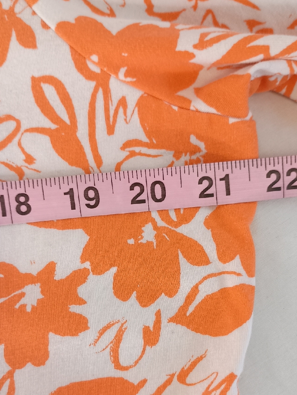 Women's Size Large 100% Cotton Floral Print Soft Lightweight Tennis Prep Resort - Picture 5 of 10